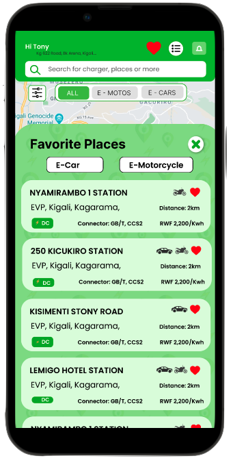 EVP App Mockup